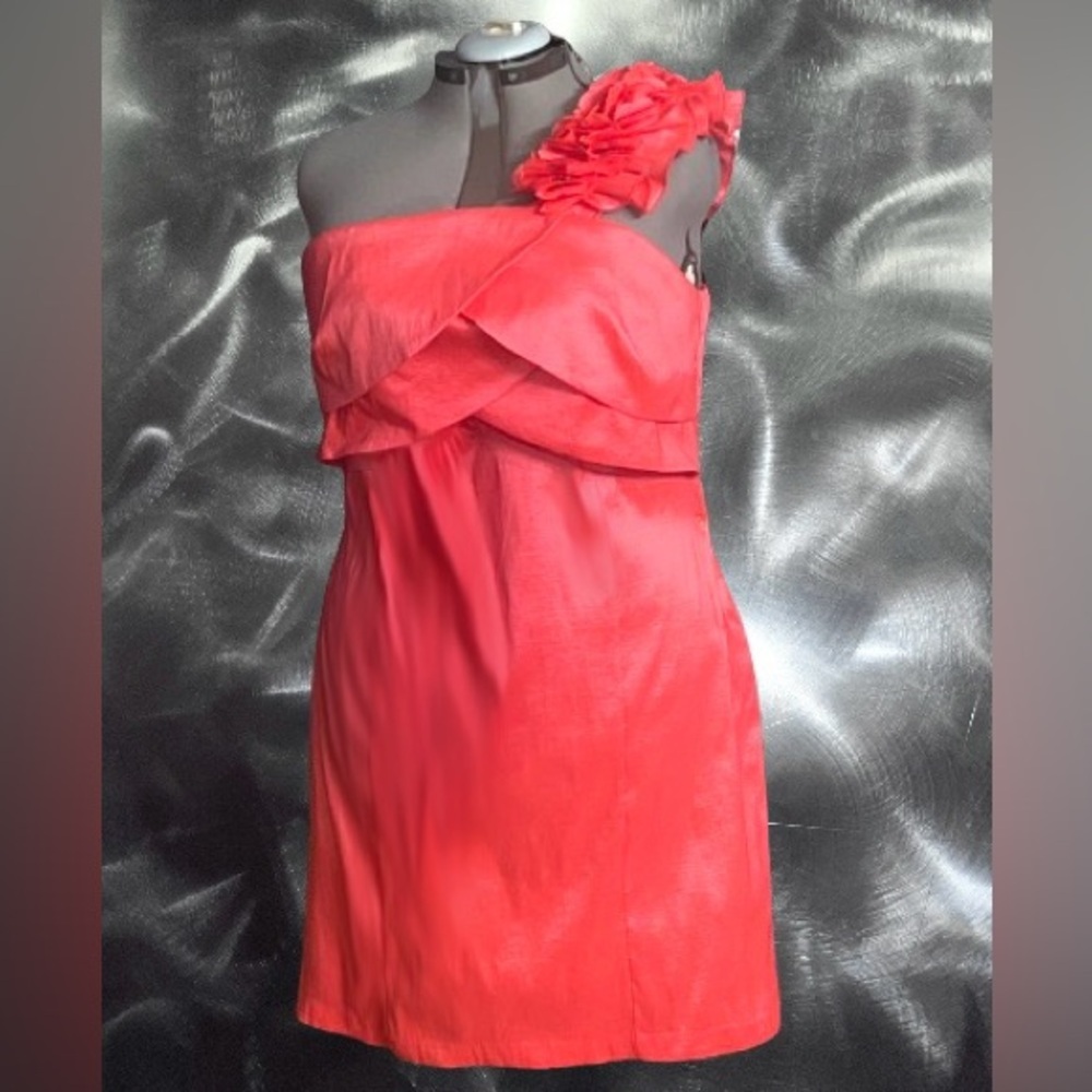 SNAP plus-size one-shoulder cocktail dress sz 20